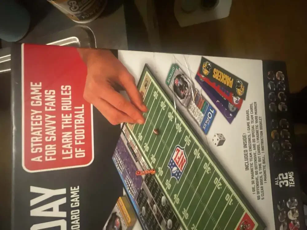NFL Game Day The Ultimate Football Board Game Featuring 32 Teams